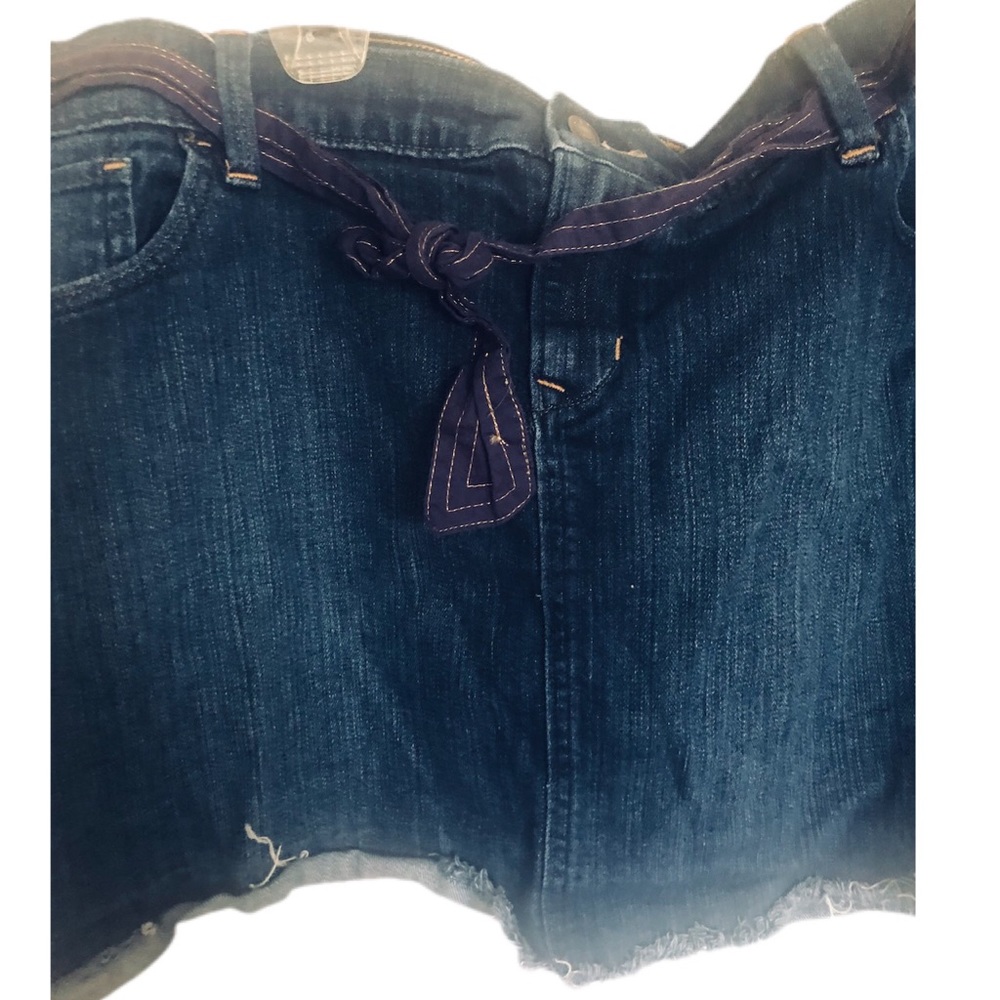 Old navy PLUS sized mini jean skirt